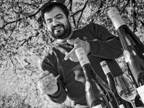 Laurent - Viticulteur du Domaine de la Coche, situé près de Nantes.